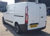 WHITE FORD TRANSIT CUSTOM 300 BASE. ( DIESEL ) Reg : BP18 VZR, Mileage : 71,650 Details: FIRST REGISTERED 13/7/2018 2 X IGNITION KEYS + 3 VAN LOCK KEYS WITH LOG BOOK MOT UNTIL 13/7/2022 ENGINE SIZE: 1995CC - 3