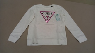 20 X BRAND NEW GUESS SWEATSHIRTS - SIZE UK 16 RRP €34.90