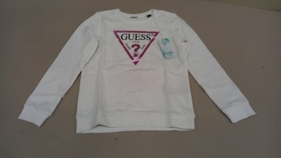 20 X BRAND NEW GUESS SWEATSHIRTS - SIZE UK 14 RRP €34.90