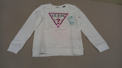 20 X BRAND NEW GUESS SWEATSHIRTS - SIZE UK 14 RRP €34.90