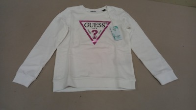 20 X BRAND NEW GUESS SWEATSHIRTS - SIZE UK 14 RRP €34.90