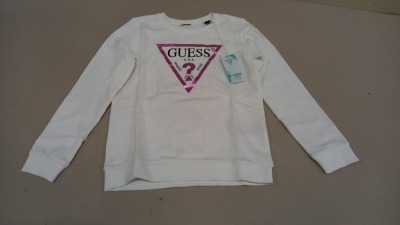 20 X BRAND NEW GUESS SWEATSHIRTS - SIZE UK 14 RRP €34.90