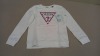 20 X BRAND NEW GUESS SWEATSHIRTS - SIZE UK 12 RRP €34.90