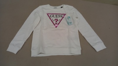 20 X BRAND NEW GUESS SWEATSHIRTS - SIZE UK 12 RRP €34.90