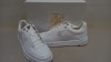 10 X BRAND NEW SIKSILK WHITE & SILVER BLAZE LUX TRAINERS - SIZED UK8