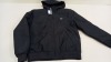 BRAND NEW FRED PERRY BLACK QUILTED / HOODED BRENTHAM JACKET - SIZE XL