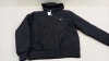 BRAND NEW FRED PERRY BLACK QUILTED / HOODED BRENTHAM JACKET - SIZE MEDIUM