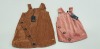 10 X BRAND NEW FIRETRAP PINK AND BROWN PINAFORE DRESSES IN SIZES UK 3-4 YEARS - 9-10 YEARS AND 11-12 YEARS