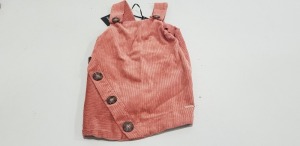 10 X BRAND NEW FIRETRAP PINK PINAFORE DRESSES IN SIZES UK 5-6 YEARS AND 9-10 YEARS