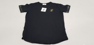 24 X BRAND NEW ILLSUIVE BLACK T SHIRTS AGE 15 YEARS