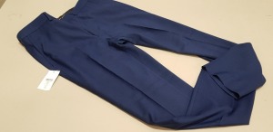 20 X BRAND NEW BURTON MENS WEAR NAVY TROUSERS IN MIXED SIZES