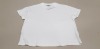 34 X BRAND NEW TOP SHOP WHITE T SHIRTS SIZE S AND XS RRP £10 (TOTAL RRP £340)