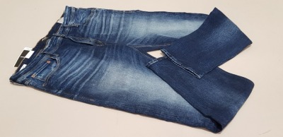 9 X BRAND NEW JACK & JONES BLUE DENIM JEANS IN VARIOUS SIZES