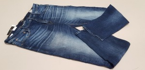 10 X BRAND NEW JACK & JONES BLUE DENIM JEANS IN VARIOUS SIZES