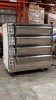 STAINLESS STEEL TOM CHANDLEY COMPACTA 4 ENTRY PIZZA OVEN - 300 DEGREES CENTIGRADE / 570 DEGREES FAHRENHEIT