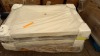 2 X BRAND NEW CORAM 1200 X 760 4UPSTAND SHOWER TRAYS WITH WASTE PACKS (YD 124 WHI)