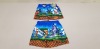 45 X BRAND NEW SONIC THE HEDGEHOG KID SHORT WITH NETTING - IN VARIOUS SIZES