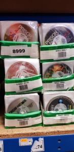 1200 PIECE MIXED DVD LOT CONTAINING 24 SEASON 6, PRISON BREAK, WHAT HAPPENS IN VEGAS, IRON LADY, THE DEPARTED AND BUFFY THE VAMPIRE SLAYER ETC