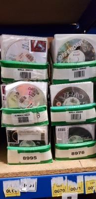 1200 PIECE MIXED DVD LOT CONTAINING HANGOVER 2, FOUR LIONS, THE INFIDEL, DATE NIGHT, DOG TOOTH, HANNAH MONTANA AND LION KING ETC