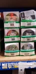 1200 PIECE MIXED DVD LOT CONTAINING PRISON BREAK, HURT LOCKER, THE PACIFIC, HEROES, SHREK, DESPERATIVE HOUSEWIVES AND 30 ROCK ETC