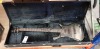 K AND M HEADWAY RIVERHEAD BASE GUITAR WITH LEAD AND SHOULDER STRAP AND RIVERHEAD GUITAR CASE