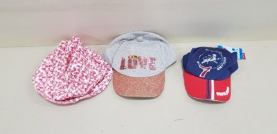 50 X BRAND NEW HATS IN VARIOUS STYLES AND SIZES