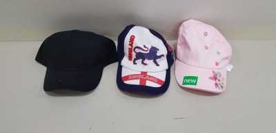 50 X BRAND NEW HATS IN VARIOUS STYLES AND SIZES