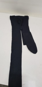 64 X BRAND NEW MATERNITY DENIER OVERBUMP TIGHTS IN ALL BLACK ( ALL IN MIXED SIZES )