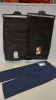 100 X BRAND NEW BOYS WINTERBOTTOMS TROUSERS IE BLACK , GREY CHARCOAL AND NAVY IN VARIOUS SIZES IN 5 BOXES