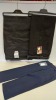 100 X BRAND NEW BOYS WINTERBOTTOMS TROUSERS IE BLACK , GREY CHARCOAL AND NAVY IN VARIOUS SIZES IN 5 BOXES