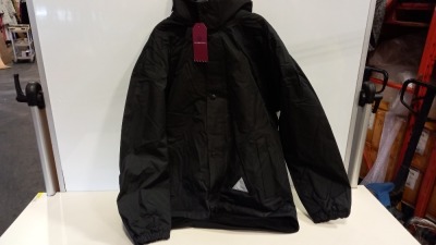 20 X BRAND NEW WINTERBOTTOMS BLACK JACKETS/COATS SIZE 36 AND 40