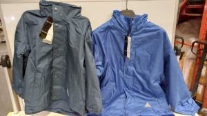 20 X BRAND NEW WINTERBOTTOMS ROYAL BLUE AND NAVY JACKETS/COATS SIZE 30 AND 32