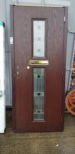 1 X BRAND NEW COMPOSITE DOOR - WIDTH - 88CM LENGTH - 206CM