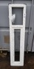 1 X UPVC WINDOW FRAME - WIDTH - 39CM LENGTH - 172CM