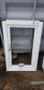 1 X UPVC WINDOW FRAME - WIDTH - 63CM LENGTH - 105CM