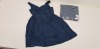 21 X BRAND NEW JACK WILLS LACY FIT FLARE DRESS IN NAVY SIZE 10