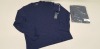 19 X BRAND NEW POLO RALPH LAUREN NAVY LONG SLEEVED T SHIRTS SIZE LARGE