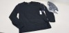 21 X BRAND NEW POLO RALPH LAUREN BLACK LONG SLEEVED T SHIRTS SIZE XL