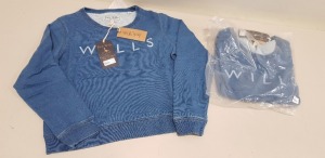 9 X BRAND NEW JACK WILLS INDIGO HUNSTON HOODIE UK SIZE 10 RRP-£69.50 TOTAL RRP-£625.50