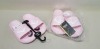 21 X BRAND NEW EVERLAST POOL SHOE/SLIDERS IN BABY PINK RRP-£12.99 TOTAL RRP-£272.79