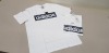 25 X BRAND NEW ADIDAS CAMO LINEA T SHIRTS IN WHITE SIZE UK LARGE RRP-£14.00 PP TOTAL RRP-£350.00