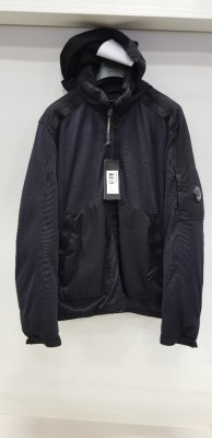 1 X BRAND NEW CP COMPANY BLACK MEDIUM JACKET WITH JAPANESE MESH SIZE 50