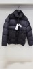 1 X BRAND NEW CP COMPANY BLACK & GREY TAYLON MEDIUM JACKET SIZE 44