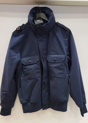 1 X BRAND NEW MASTRUM NAVY BOMBER JACKET SIZE SMALL