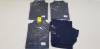 4 X BRAND NEW PAUL AND SHARK NAVY POLO SHIRTS IN SIZES SMALL AND MEDIUM