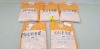 5 X BRAND NEW GUESS ORANGE CREW NECK JUMPERS IN SIZES MEDIUM, LARGE, XL AND XXL