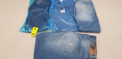 4 X BRAND NEW GUESS DENIM JEANS IN VARIOUS COLOURS AND SIZES