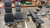 4 X USED AND DAMAGED BENCHES TO INCLUDE 2 X TECHNO GYM INCLINE BENCHES , 1 X TECHNOGYM FULLY ADJUSTABLE BENCH AND 1 FIXED FLAT BENCH ( PLEASE CHECK PICTURES FOR DAMAGES )