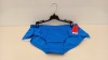 7 X BRAND NEW SPANX SWIMMING TRUNKS IN ELECTRIC BLUE IN SIZES ( 14) AND (12) RRP $ 78.00pp 5- SIZE 14 2- SIZE 12