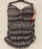 7 X BRAND NEW SPANX LOOP TAKINI IN ZIGZAG ZEBRA COLOUR IN SIZE ( 12 ) RRP $ 128.00pp